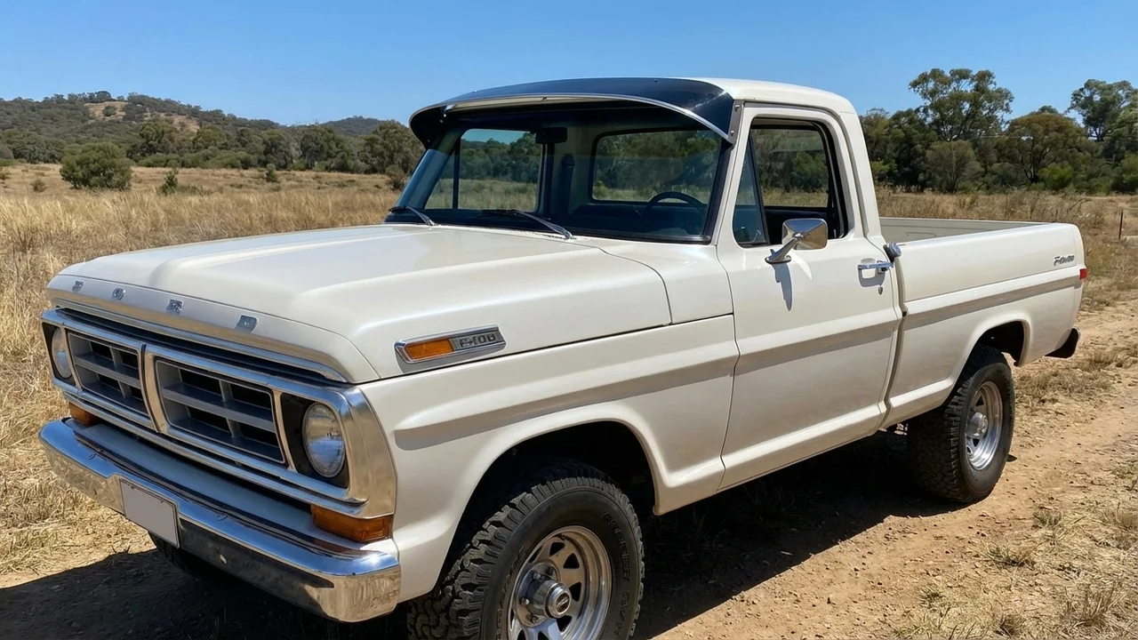 Ford 428 Windscreen Sunvisor - 1