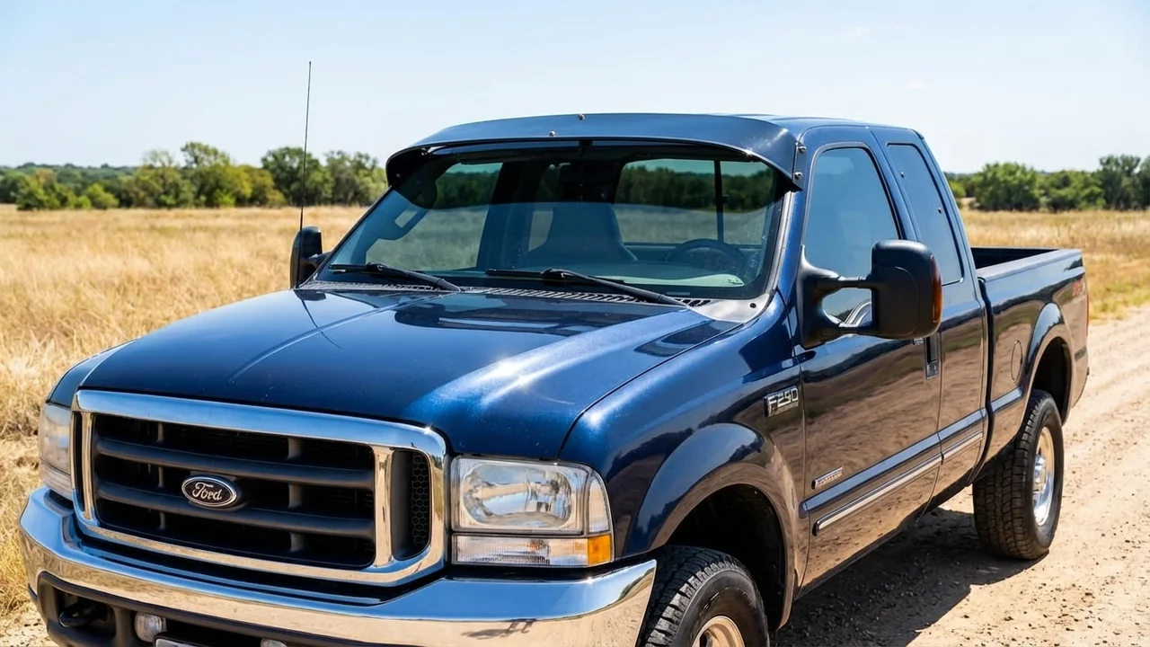 Ford 428 Windscreen Sunvisor - 1