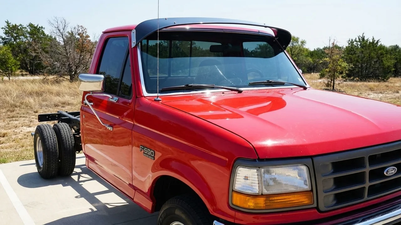 Ford 428 Windscreen Sunvisor - 1