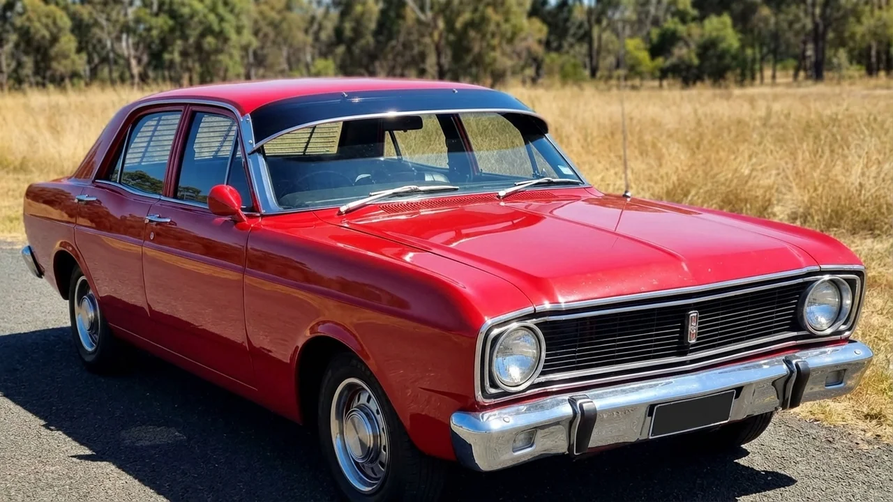 Ford 428 Windscreen Sunvisor - 1