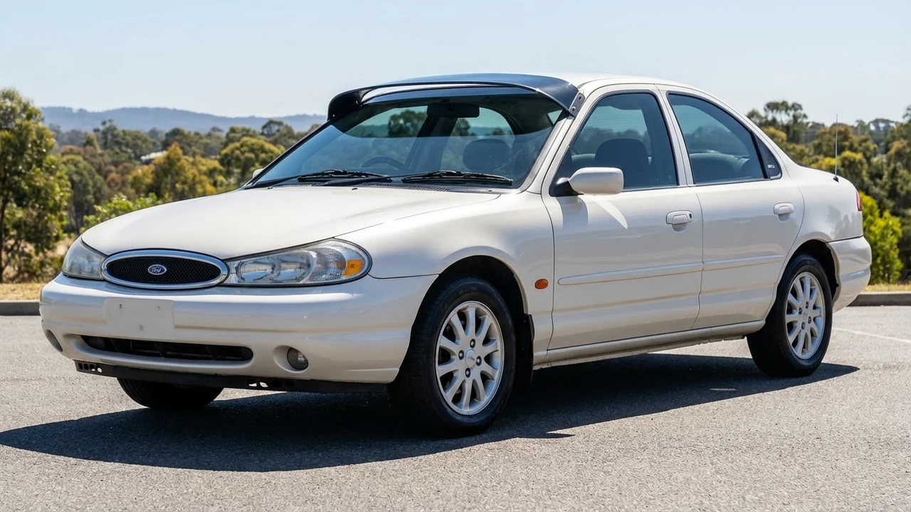 Ford 428 Windscreen Sunvisor - 1