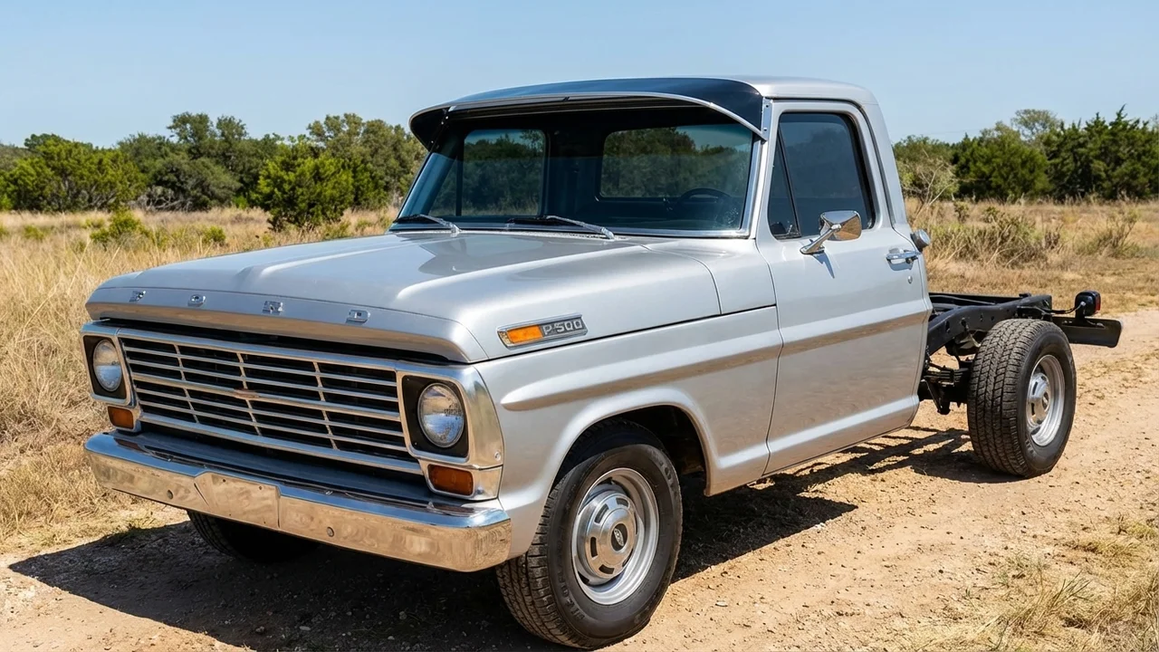 Ford 428 Windscreen Sunvisor - 1