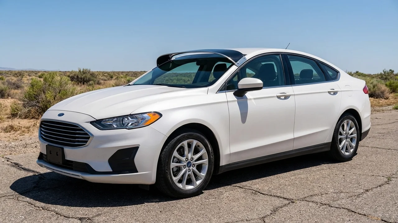 Ford 428 Windscreen Sunvisor - 1