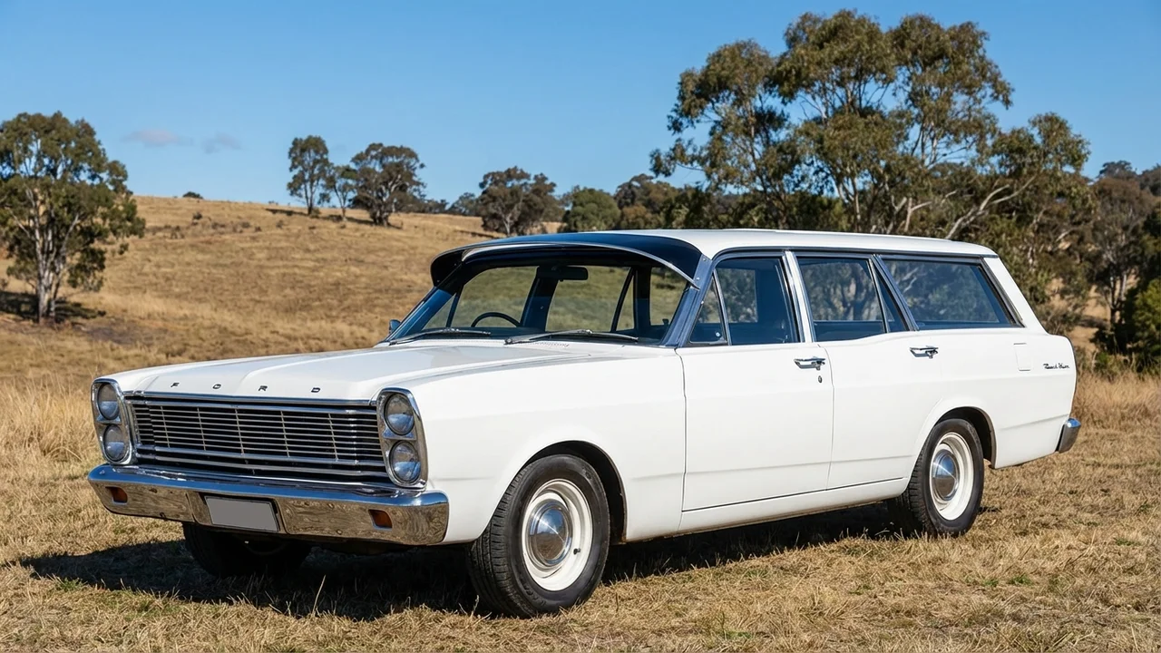 Ford 428 Windscreen Sunvisor - 1