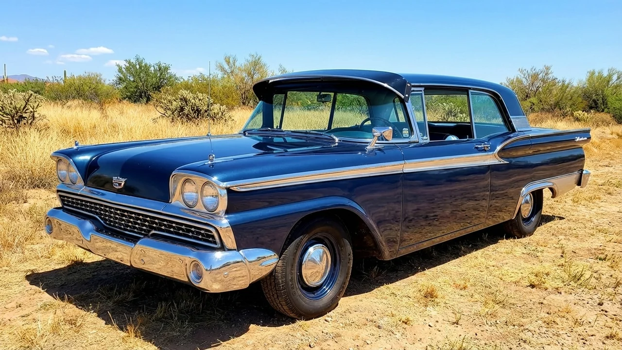 Ford 428 Windscreen Sunvisor - 1