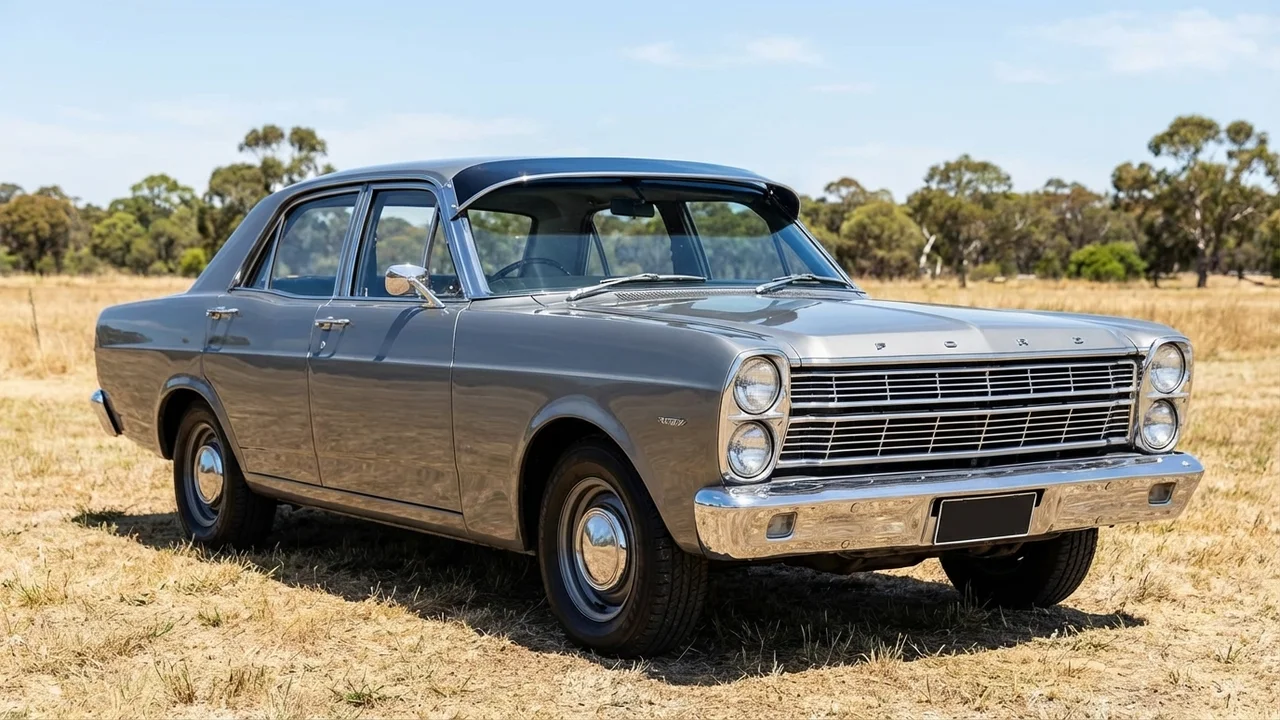 Ford 428 Windscreen Sunvisor - 1