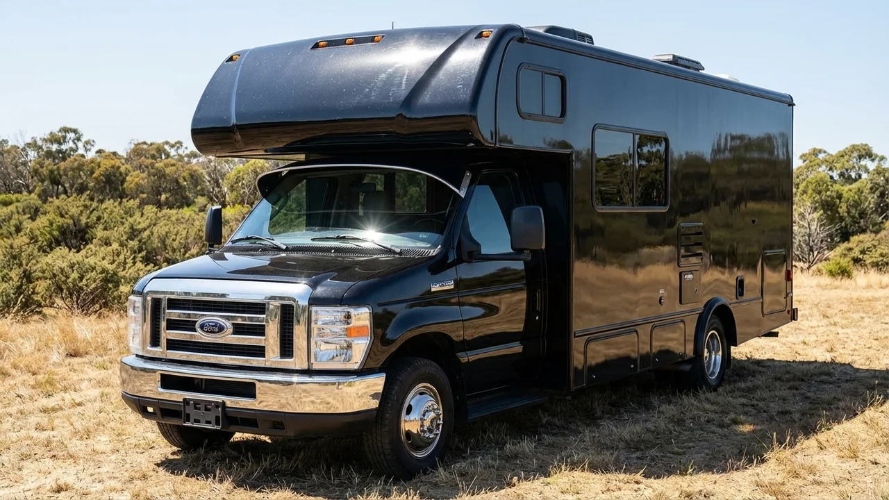 Forest River 428 Windscreen Sunvisor - 1