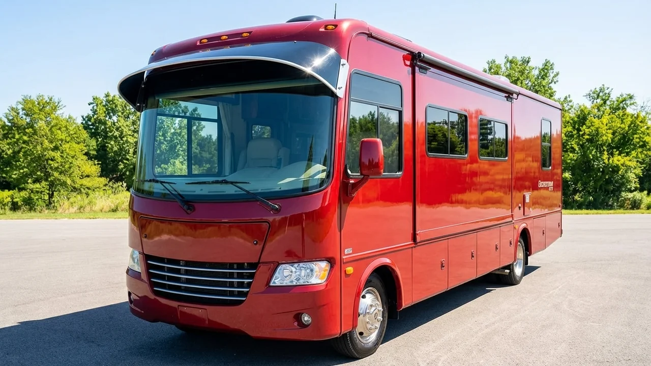 Forest River 428 Windscreen Sunvisor - 1