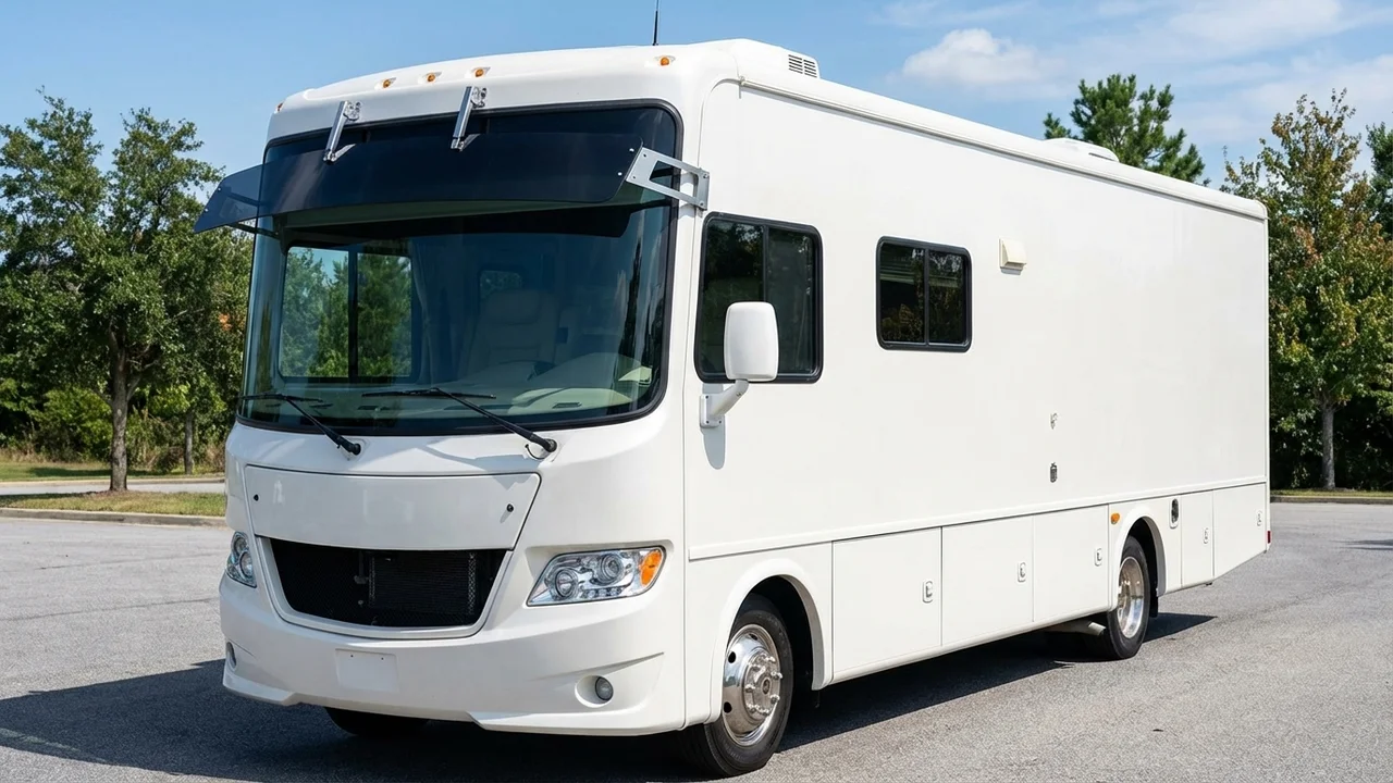 Forest River 428 Windscreen Sunvisor - 1