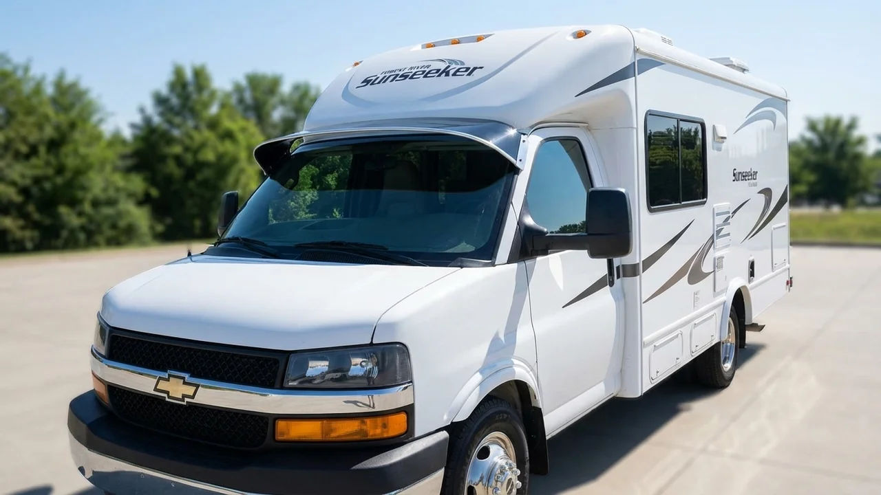 Forest River 428 Windscreen Sunvisor - 1