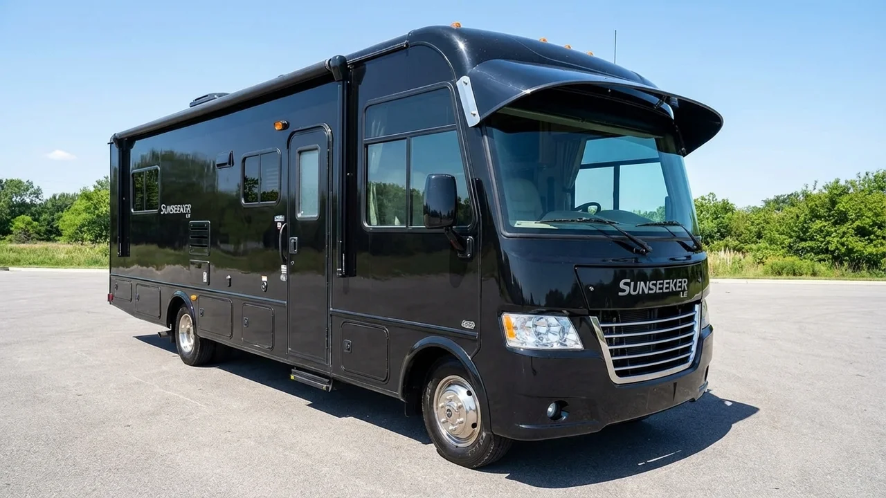 Forest River 428 Windscreen Sunvisor - 1