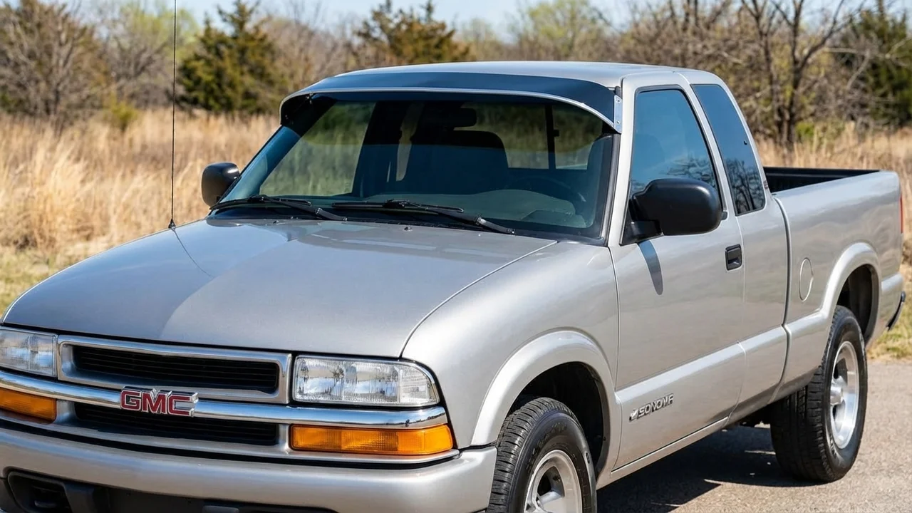 GMC 428 Windscreen Sunvisor - 1