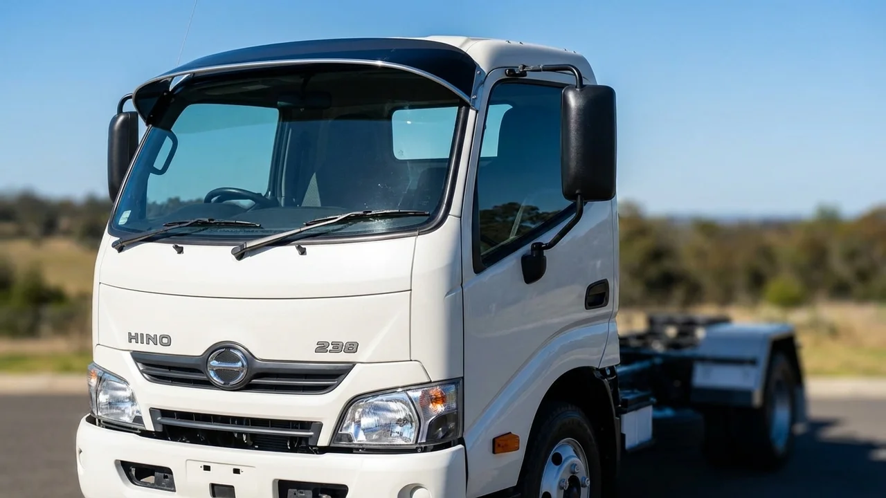 Hino 428 Windscreen Sunvisor - 1