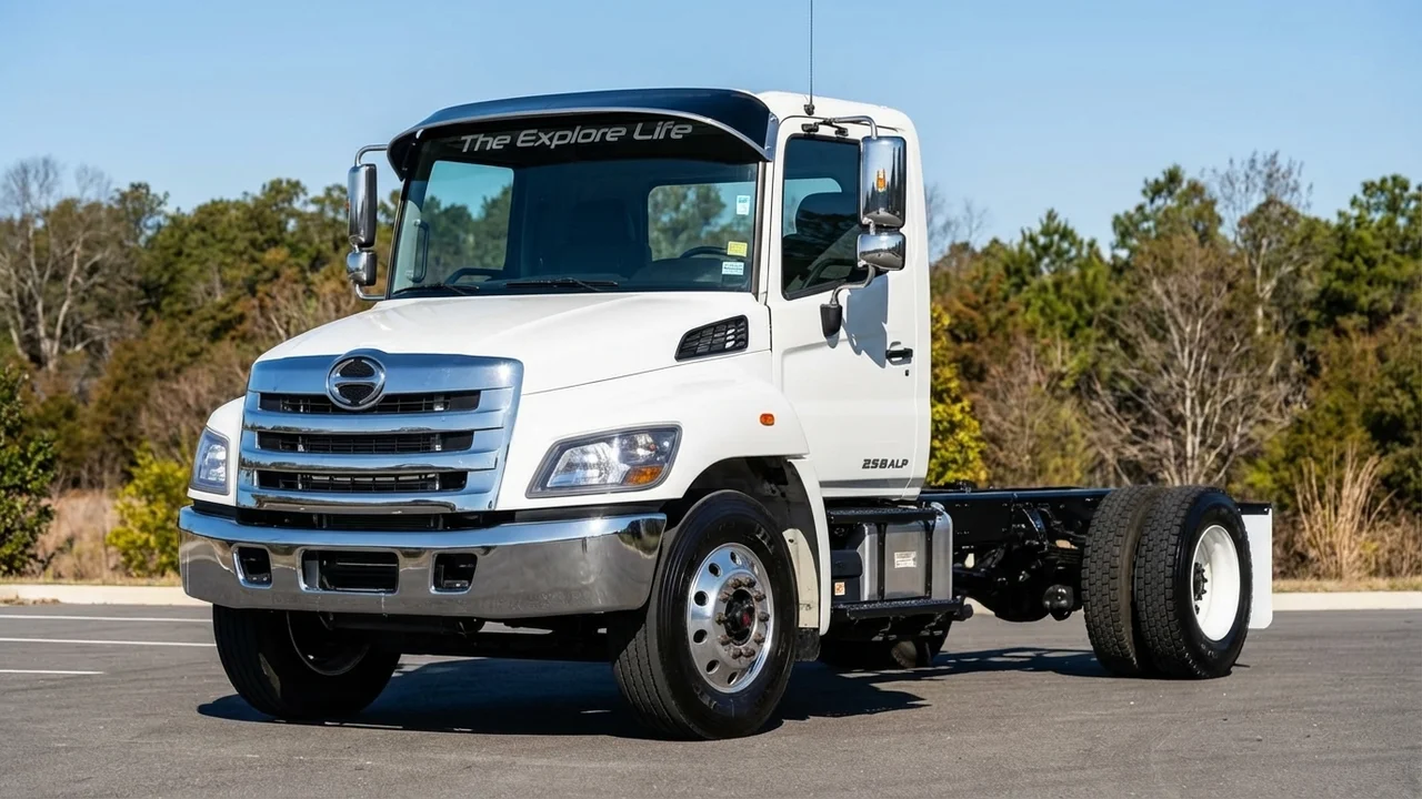 Hino 428 Windscreen Sunvisor - 1