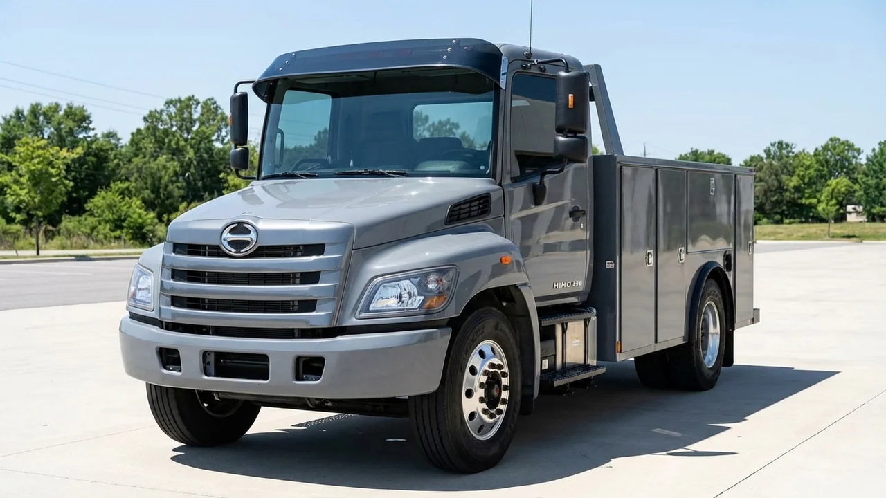 Hino 428 Windscreen Sunvisor - 1