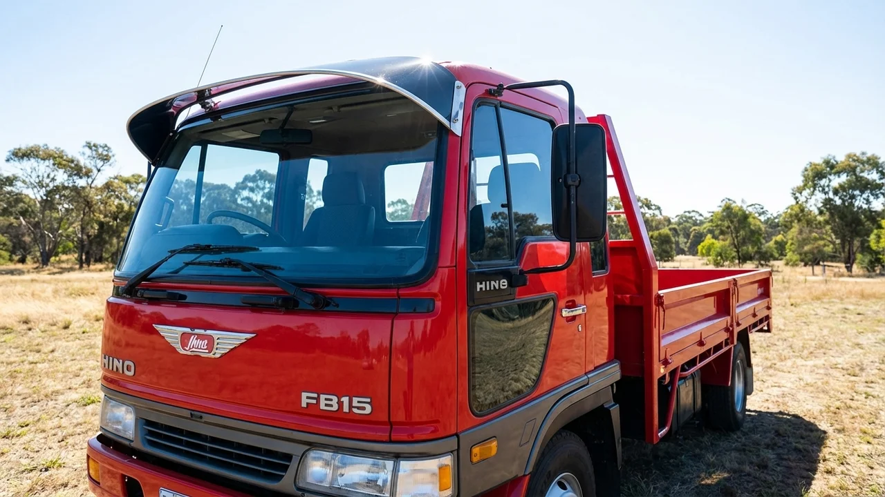 Hino 428 Windscreen Sunvisor - 1
