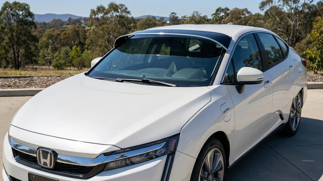 Honda 428 Windscreen Sunvisor - 1