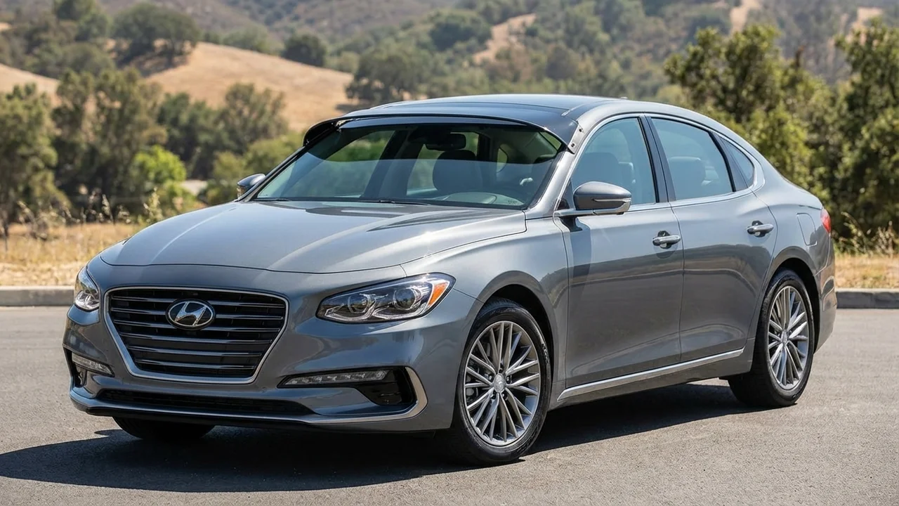 Hyundai 428 Windscreen Sunvisor - 1