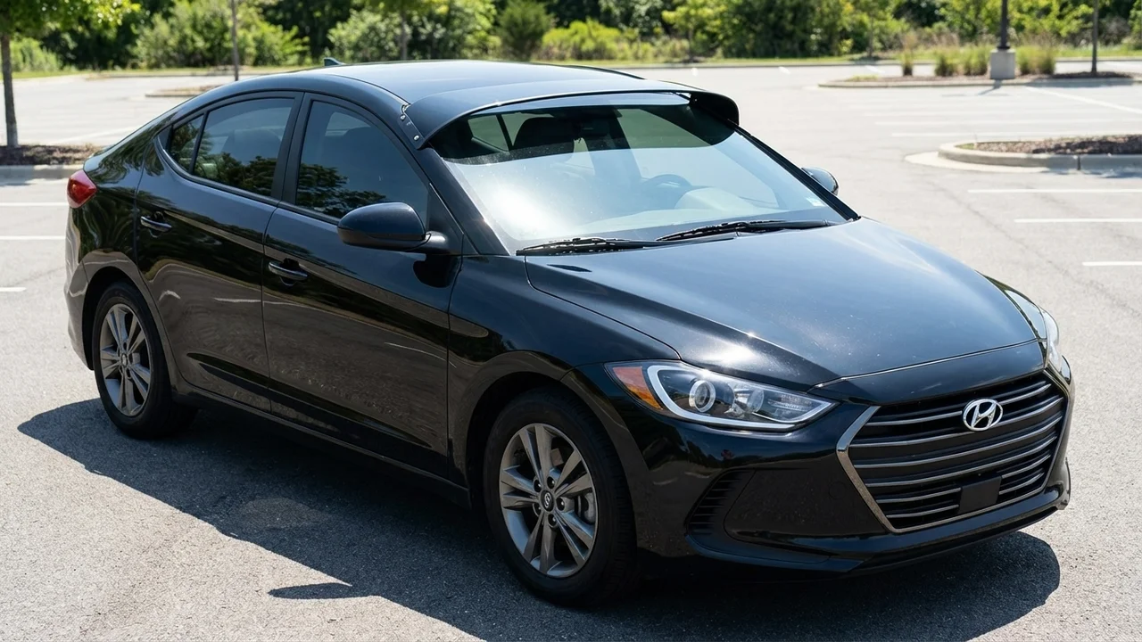 Hyundai 428 Windscreen Sunvisor - 1