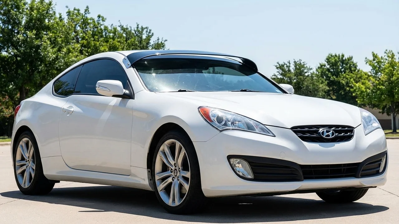 Hyundai 428 Windscreen Sunvisor - 1