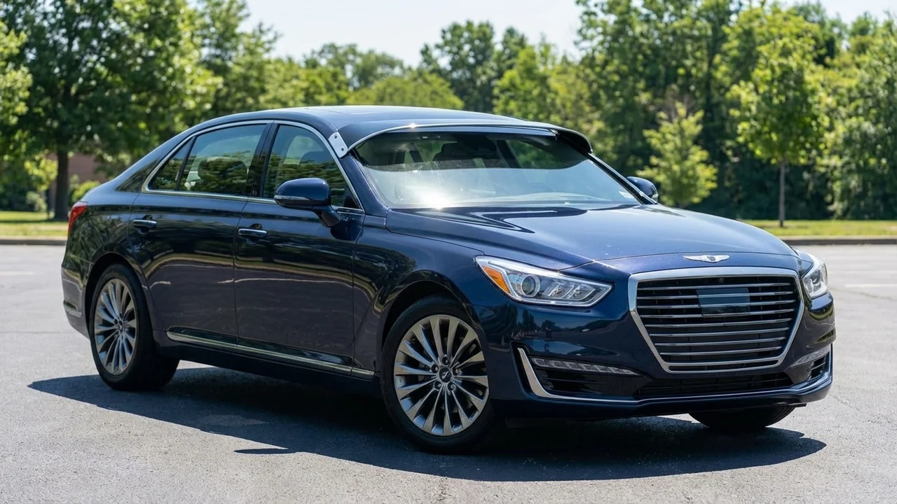 Hyundai-Genesis 428 Windscreen Sunvisor - 1