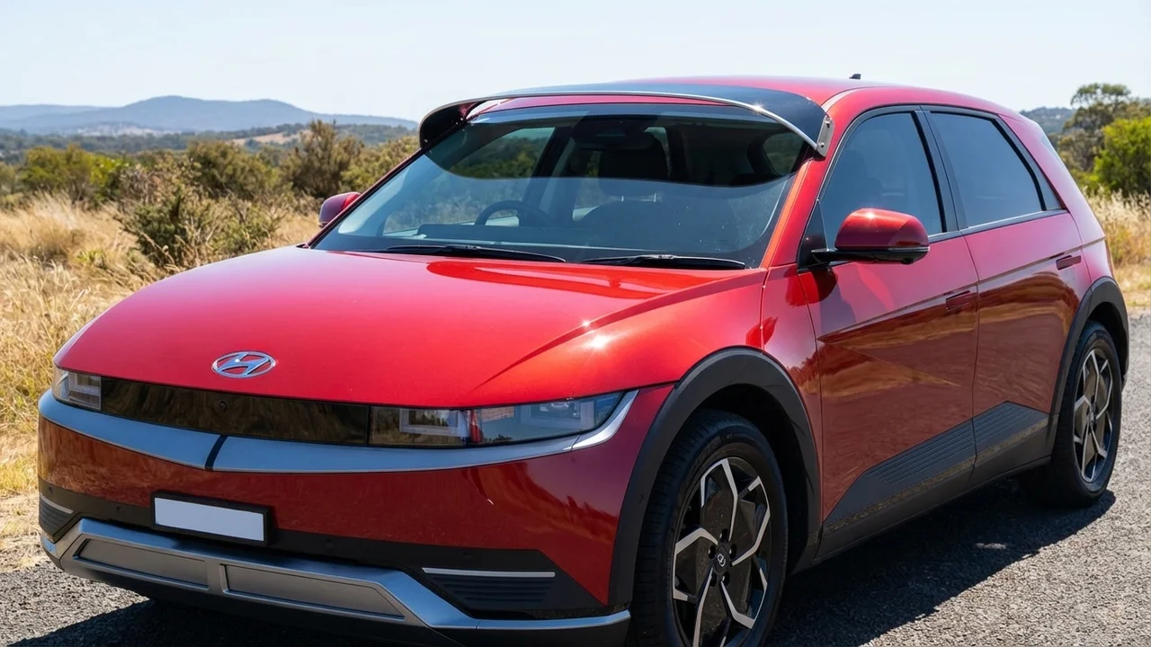 Hyundai 428 Windscreen Sunvisor - 1