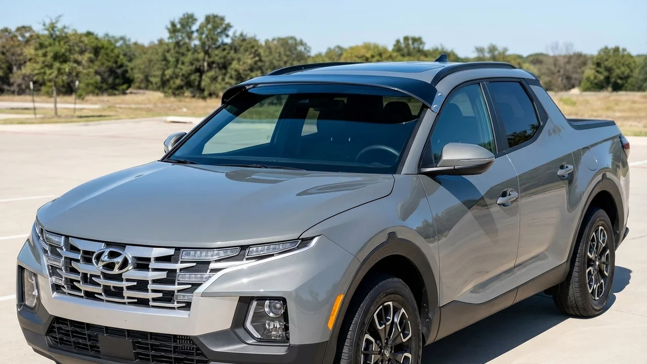 Hyundai 428 Windscreen Sunvisor - 1