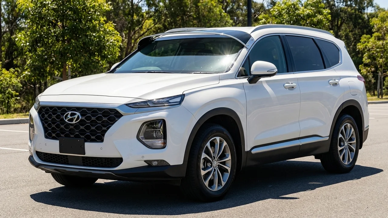 Hyundai 428 Windscreen Sunvisor - 1