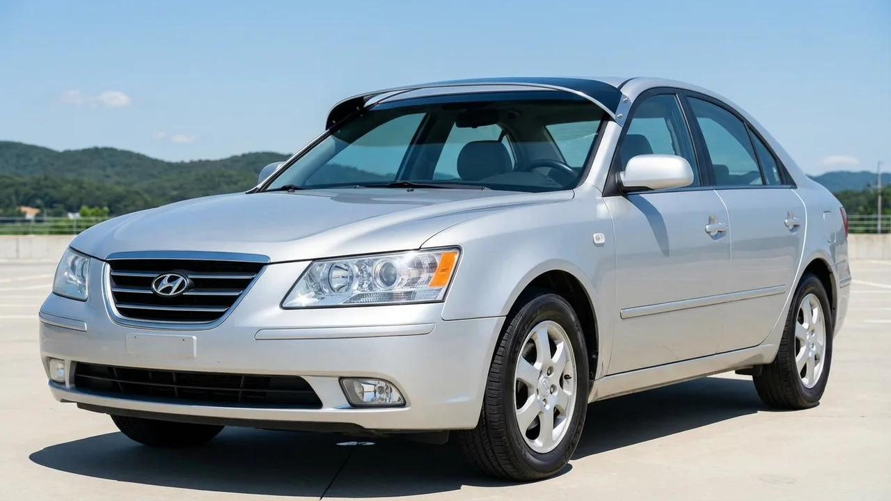 Hyundai 428 Windscreen Sunvisor - 1