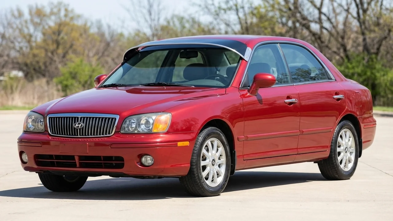 Hyundai 428 Windscreen Sunvisor - 1