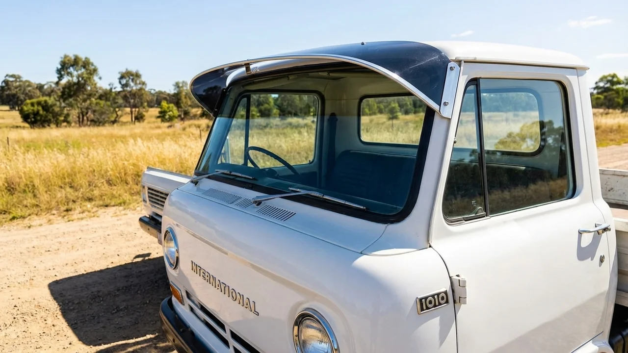 International 428 Windscreen Sunvisor - 1