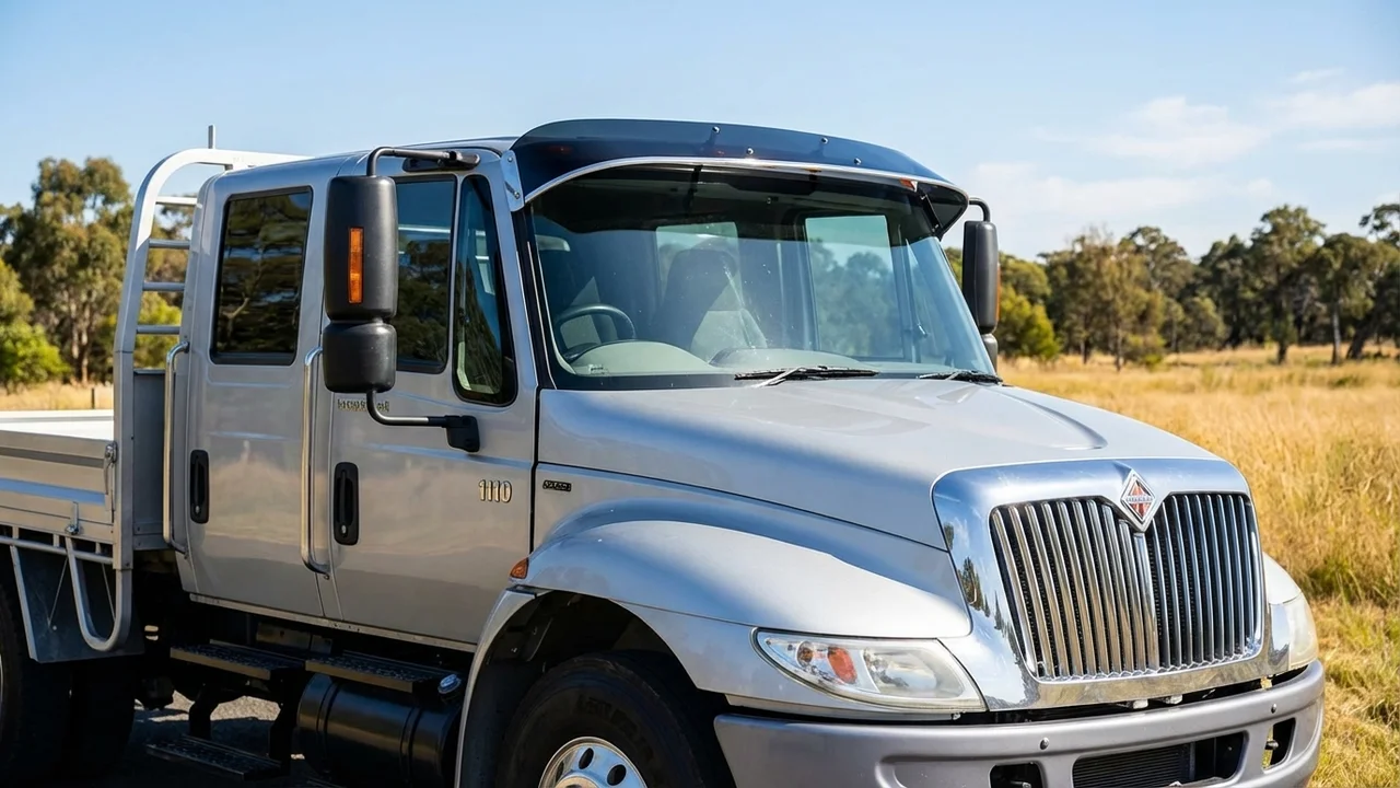 International 428 Windscreen Sunvisor - 1