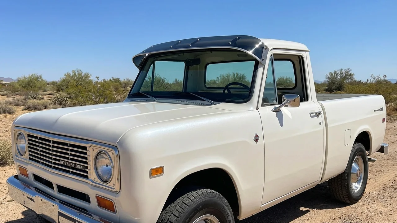 International 428 Windscreen Sunvisor - 1