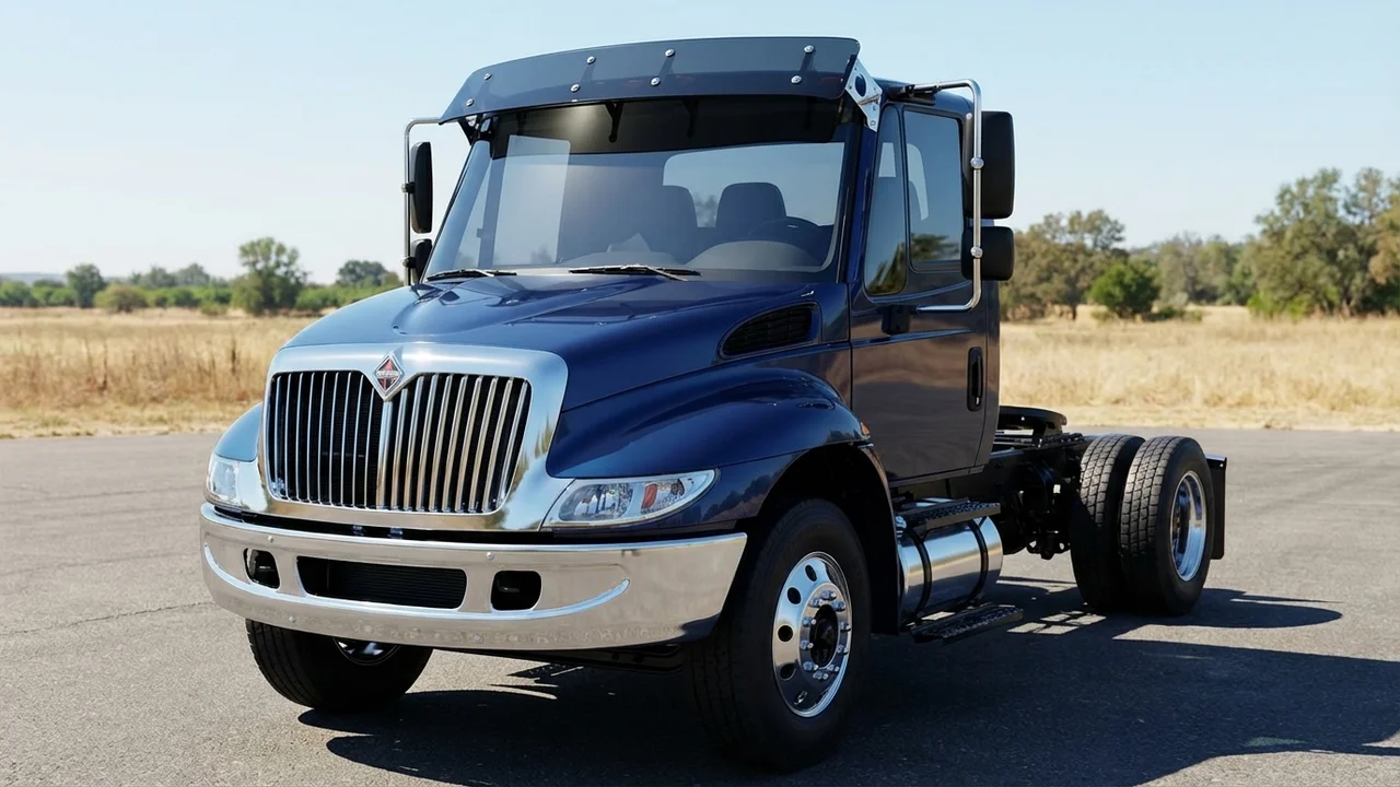 International 428 Windscreen Sunvisor - 1