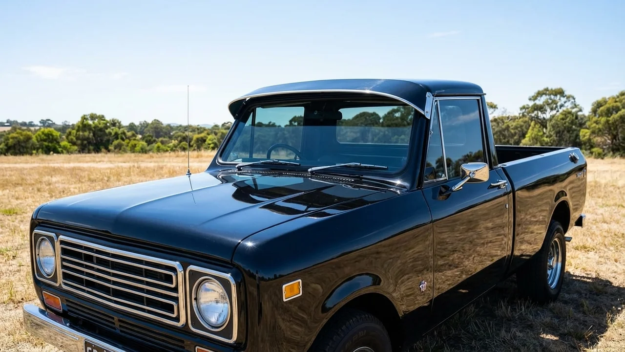 International 428 Windscreen Sunvisor - 1