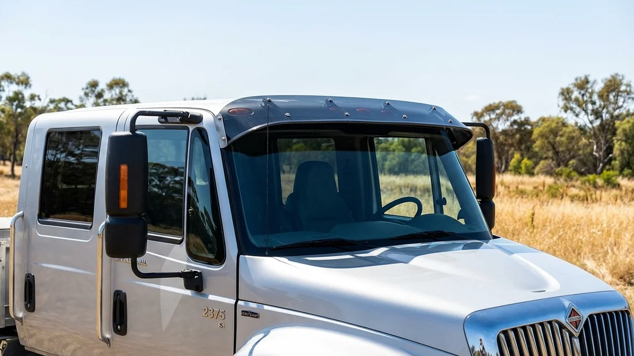 International 428 Windscreen Sunvisor - 1