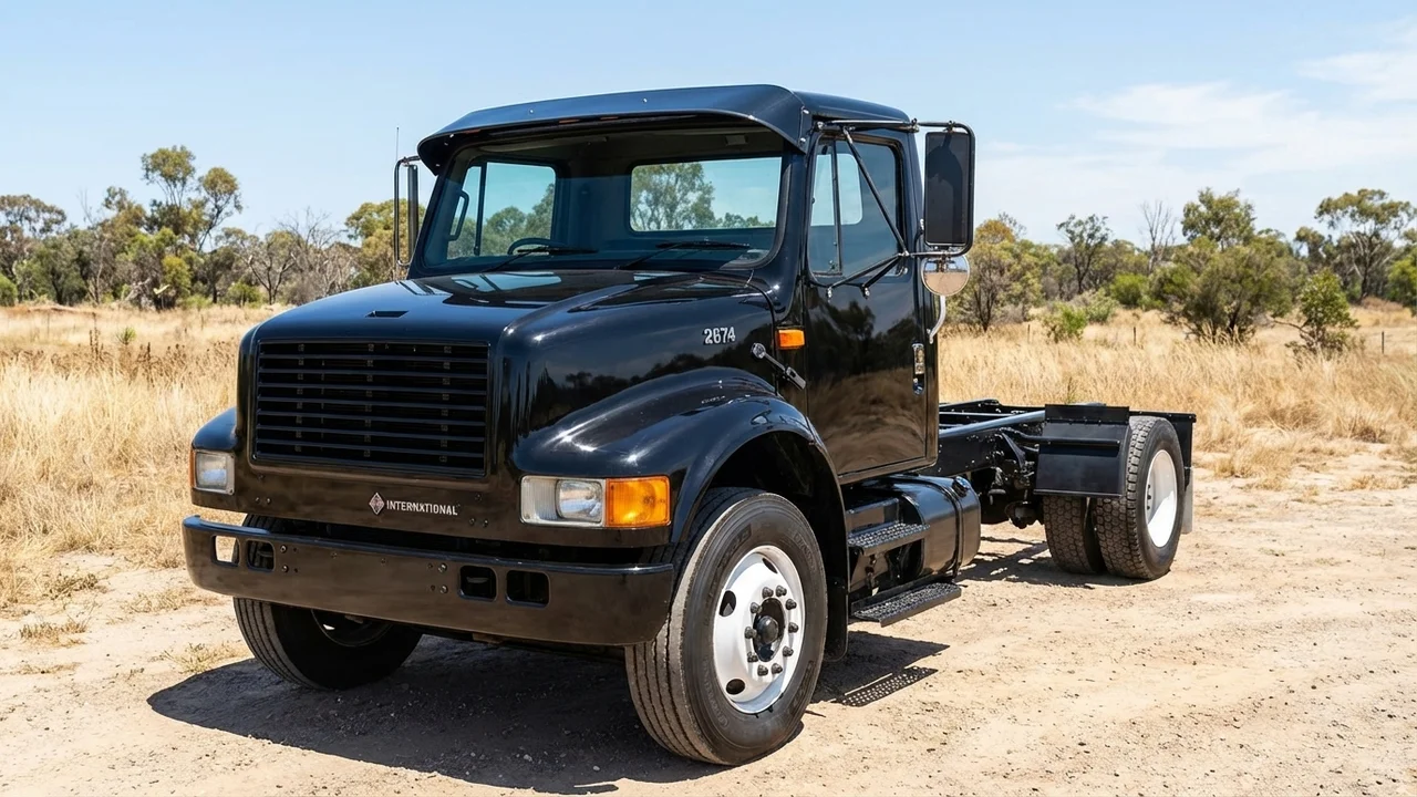 International 428 Windscreen Sunvisor - 1