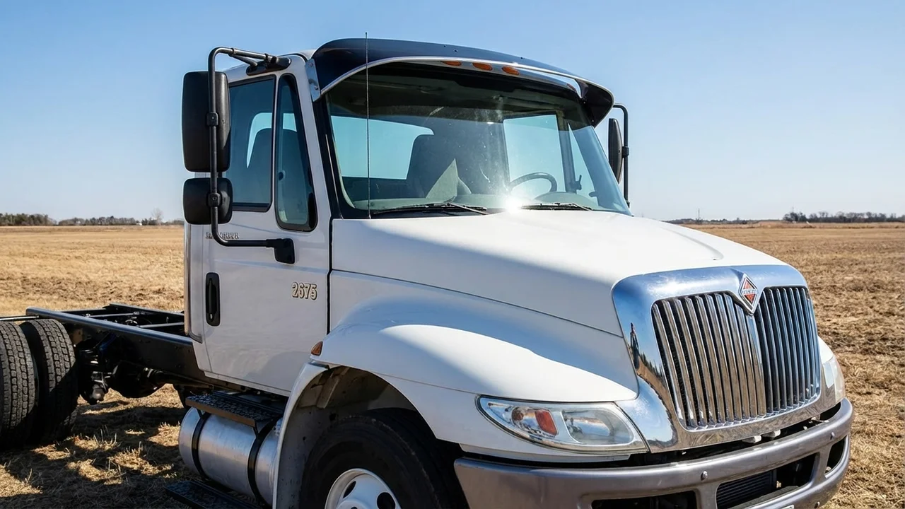 International 428 Windscreen Sunvisor - 1