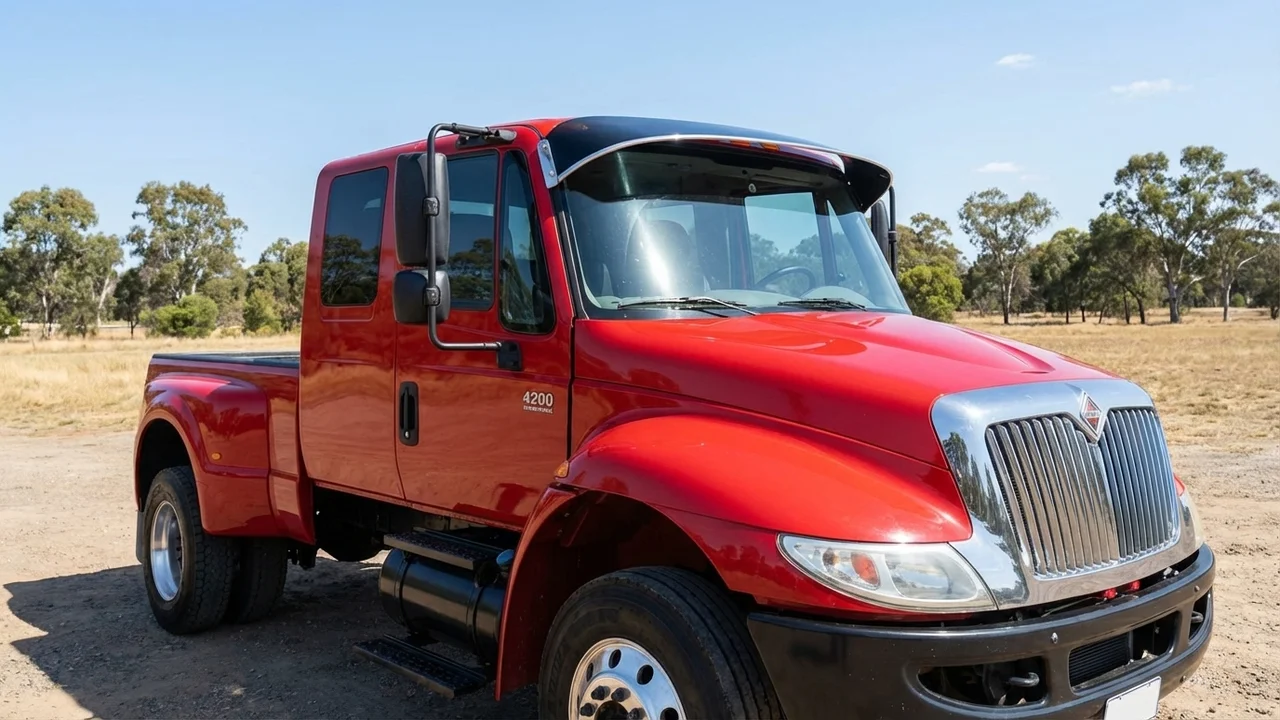 International 428 Windscreen Sunvisor - 1