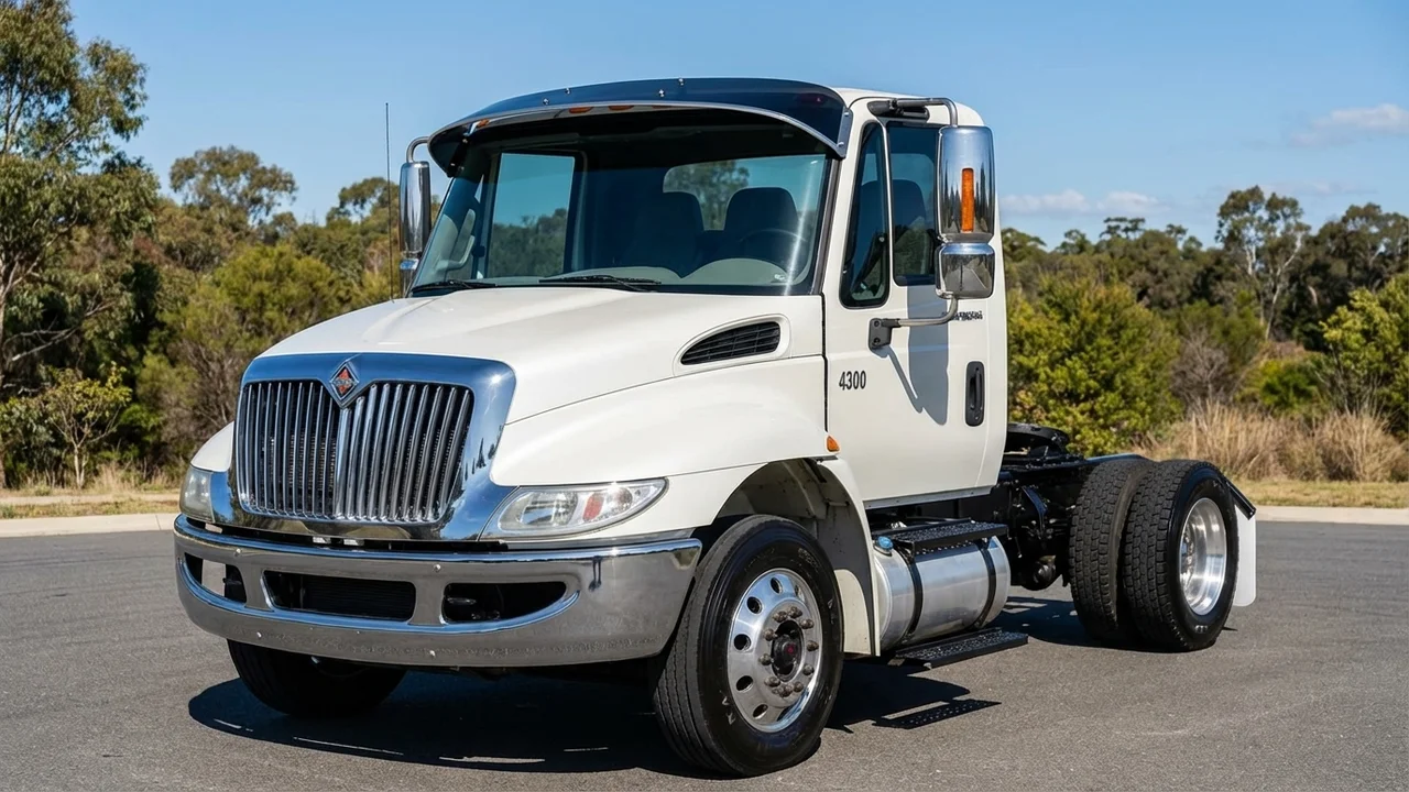 International 428 Windscreen Sunvisor - 1