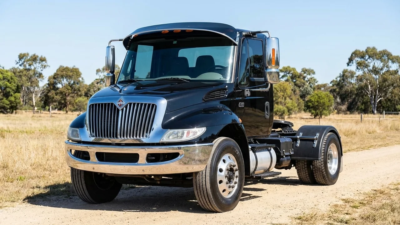 International 428 Windscreen Sunvisor - 1