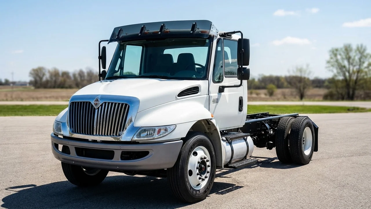 International 428 Windscreen Sunvisor - 1