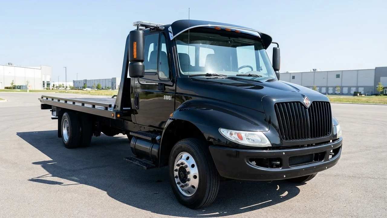 International 428 Windscreen Sunvisor - 1