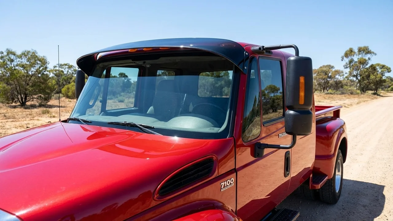 International 428 Windscreen Sunvisor - 1