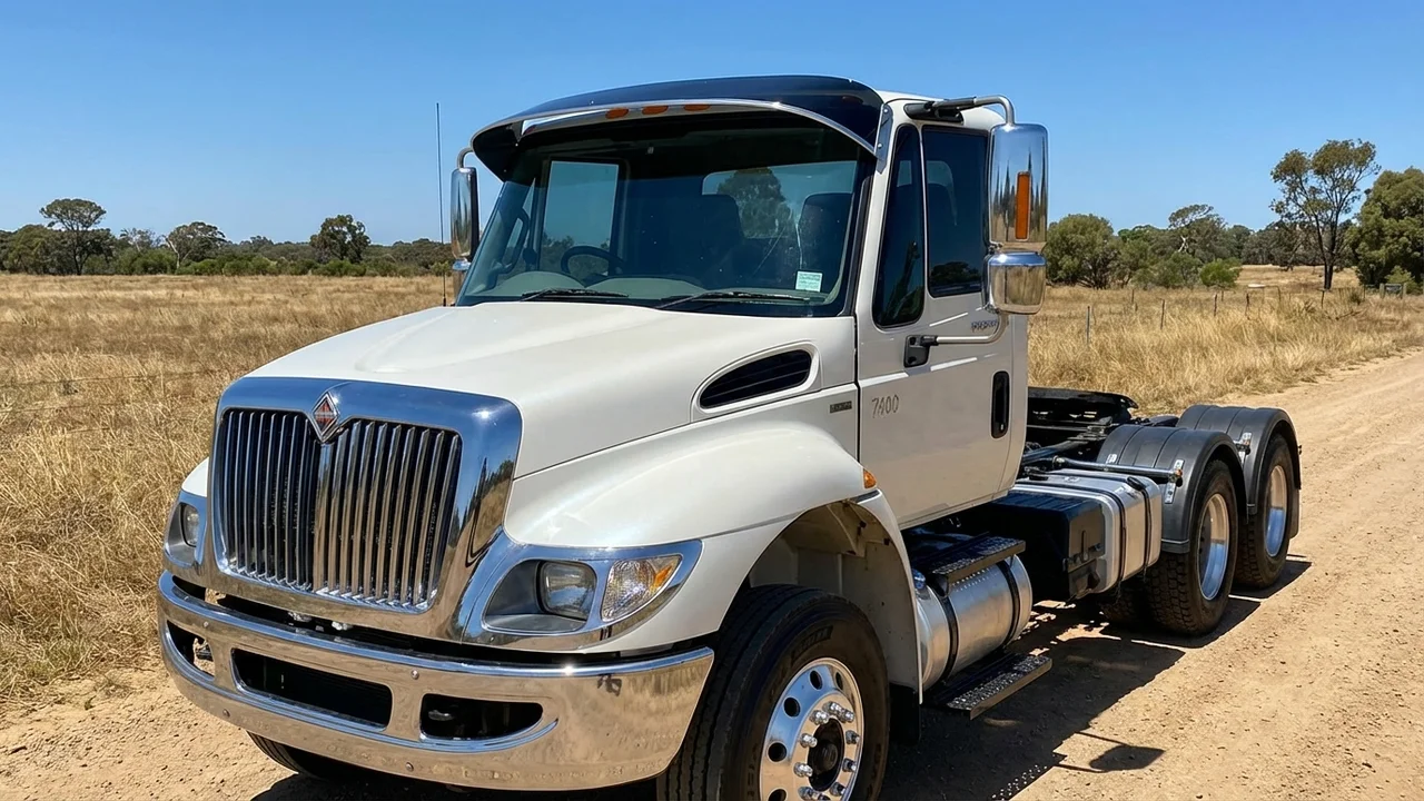 International 428 Windscreen Sunvisor - 1