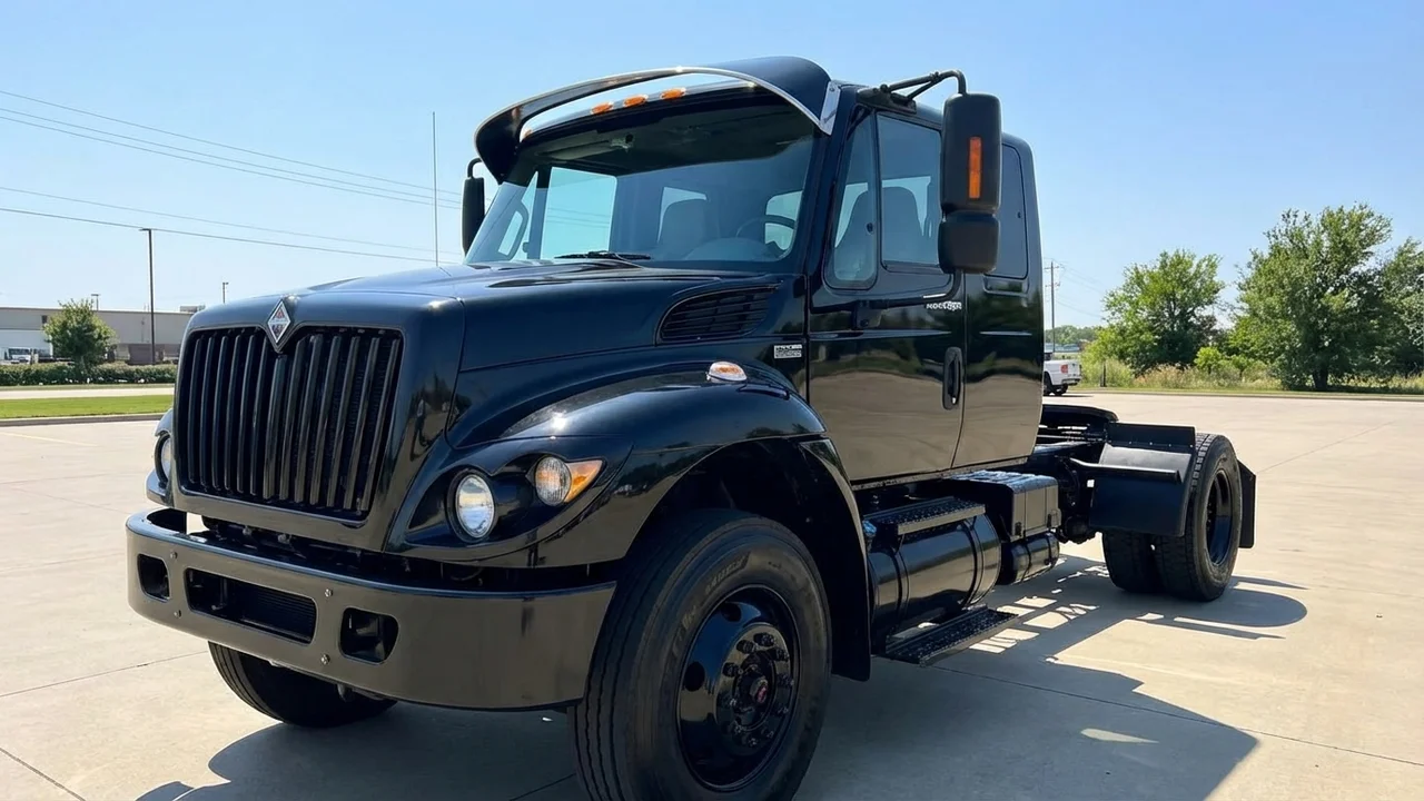 International 428 Windscreen Sunvisor - 1