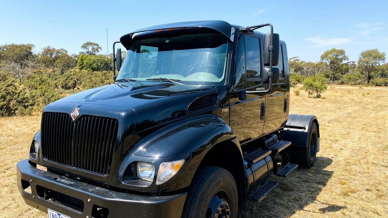 International 428 Windscreen Sunvisor - 1