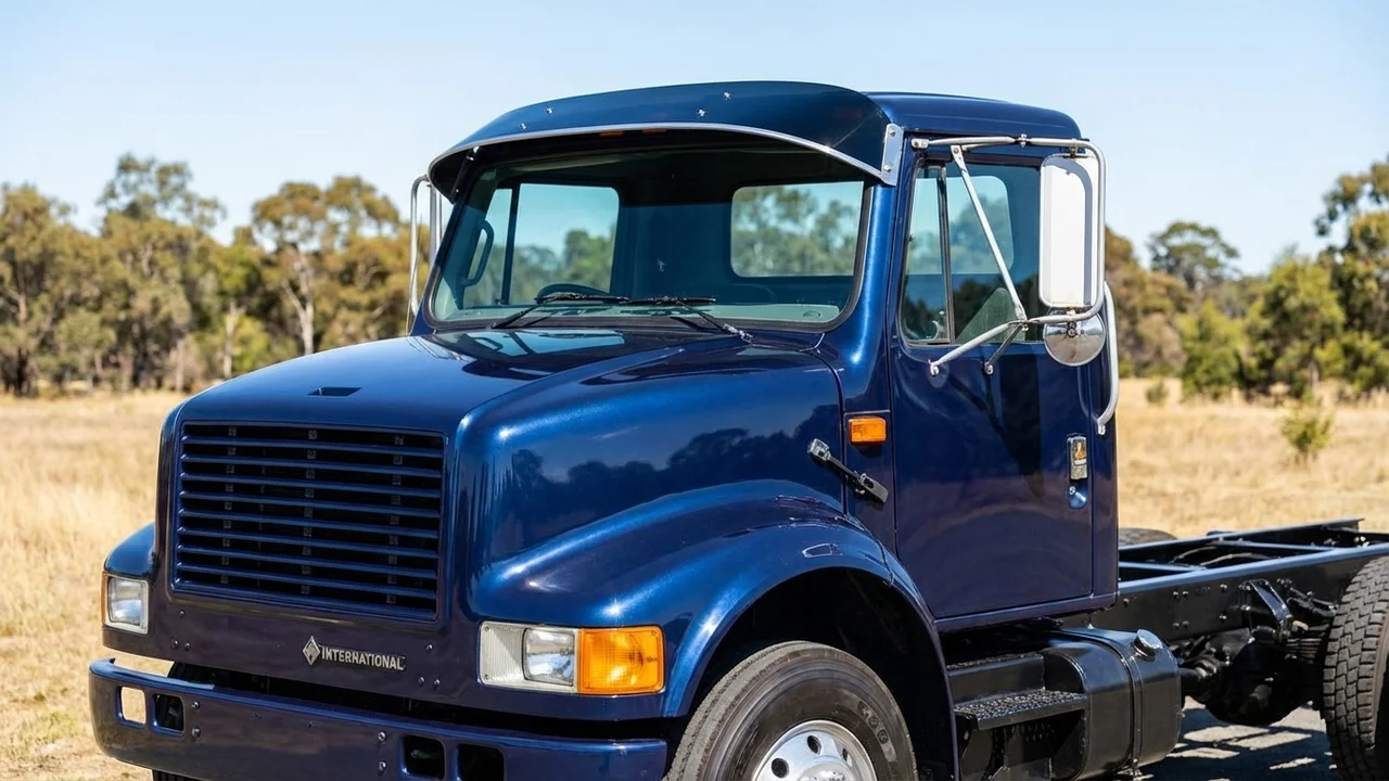 International 428 Windscreen Sunvisor - 1