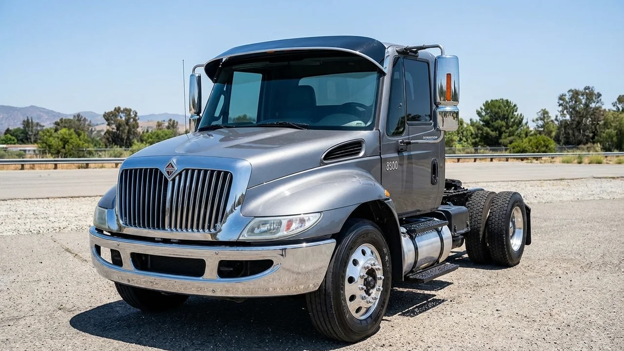 International 428 Windscreen Sunvisor - 1