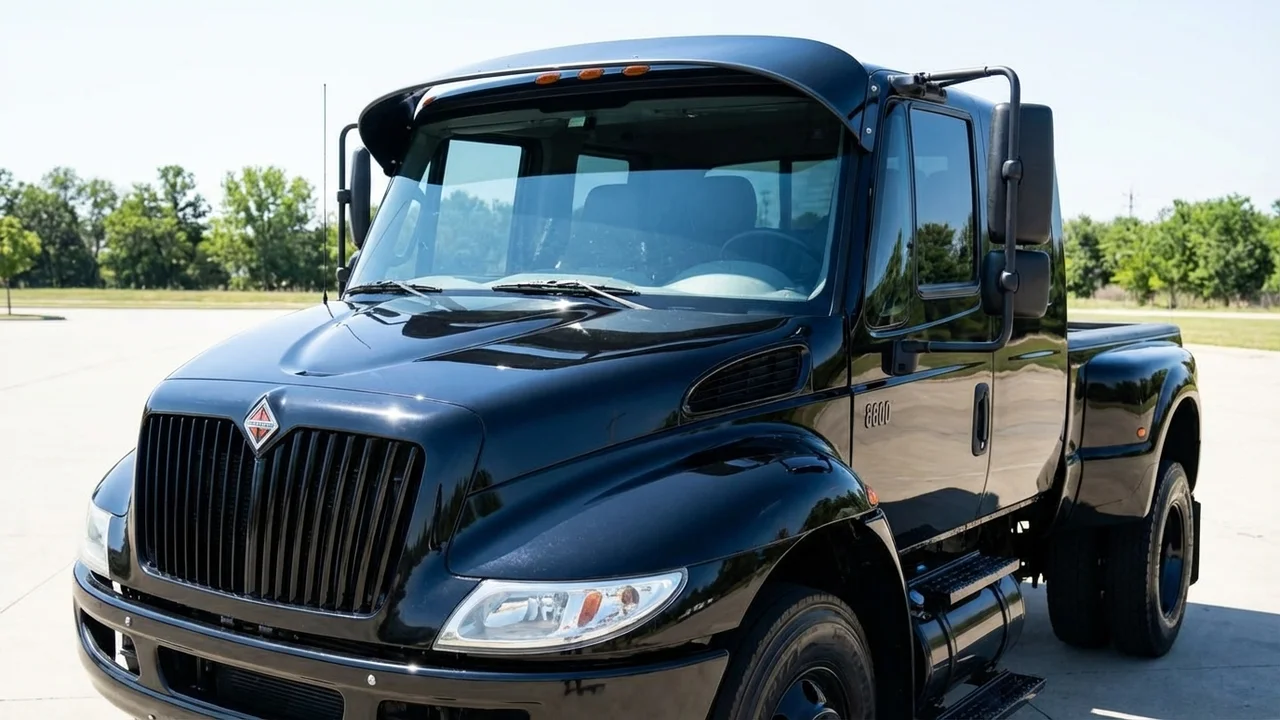 International 428 Windscreen Sunvisor - 1